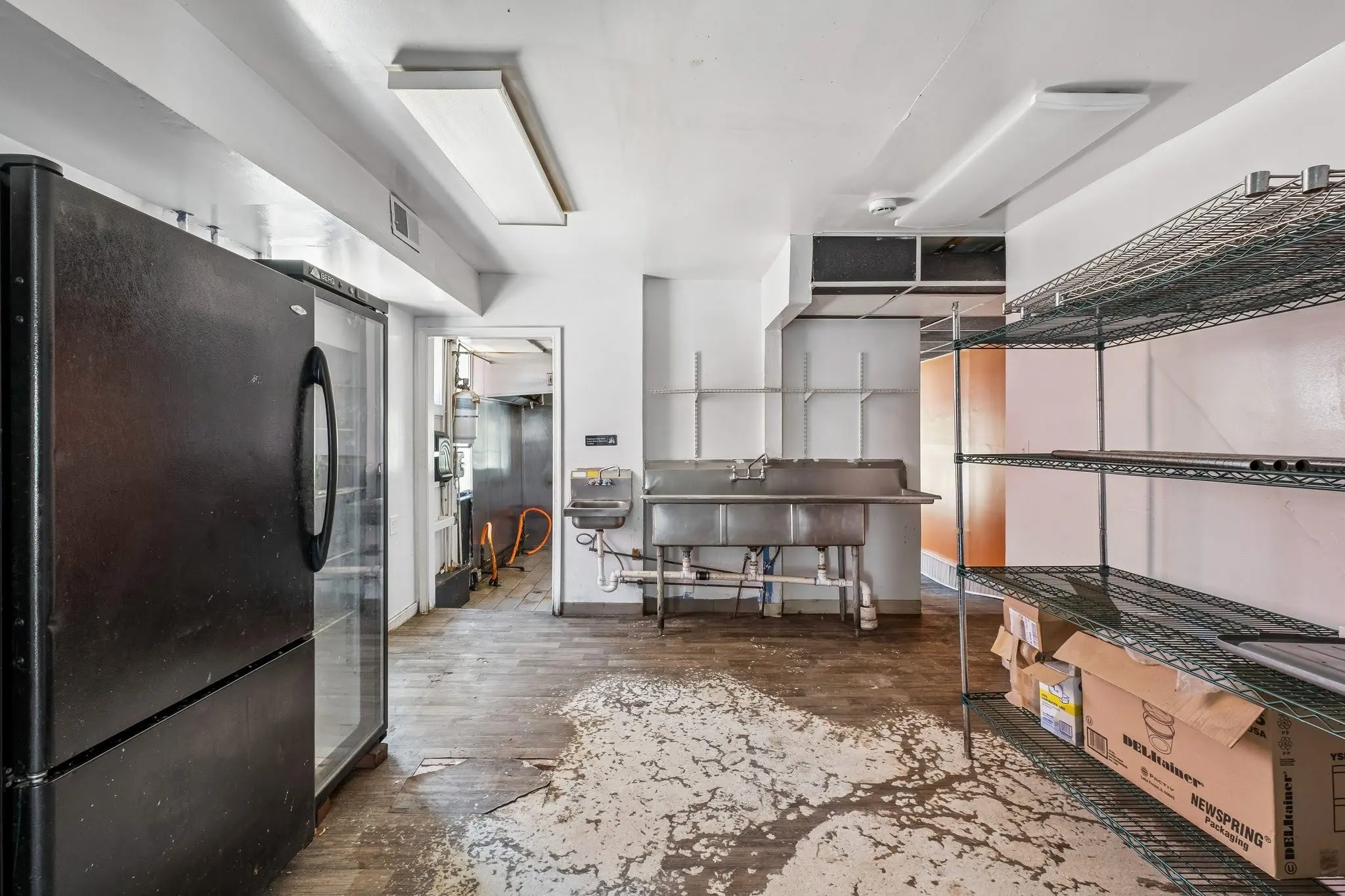 Prep area